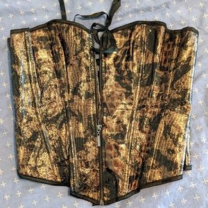 Snakeskin Corset